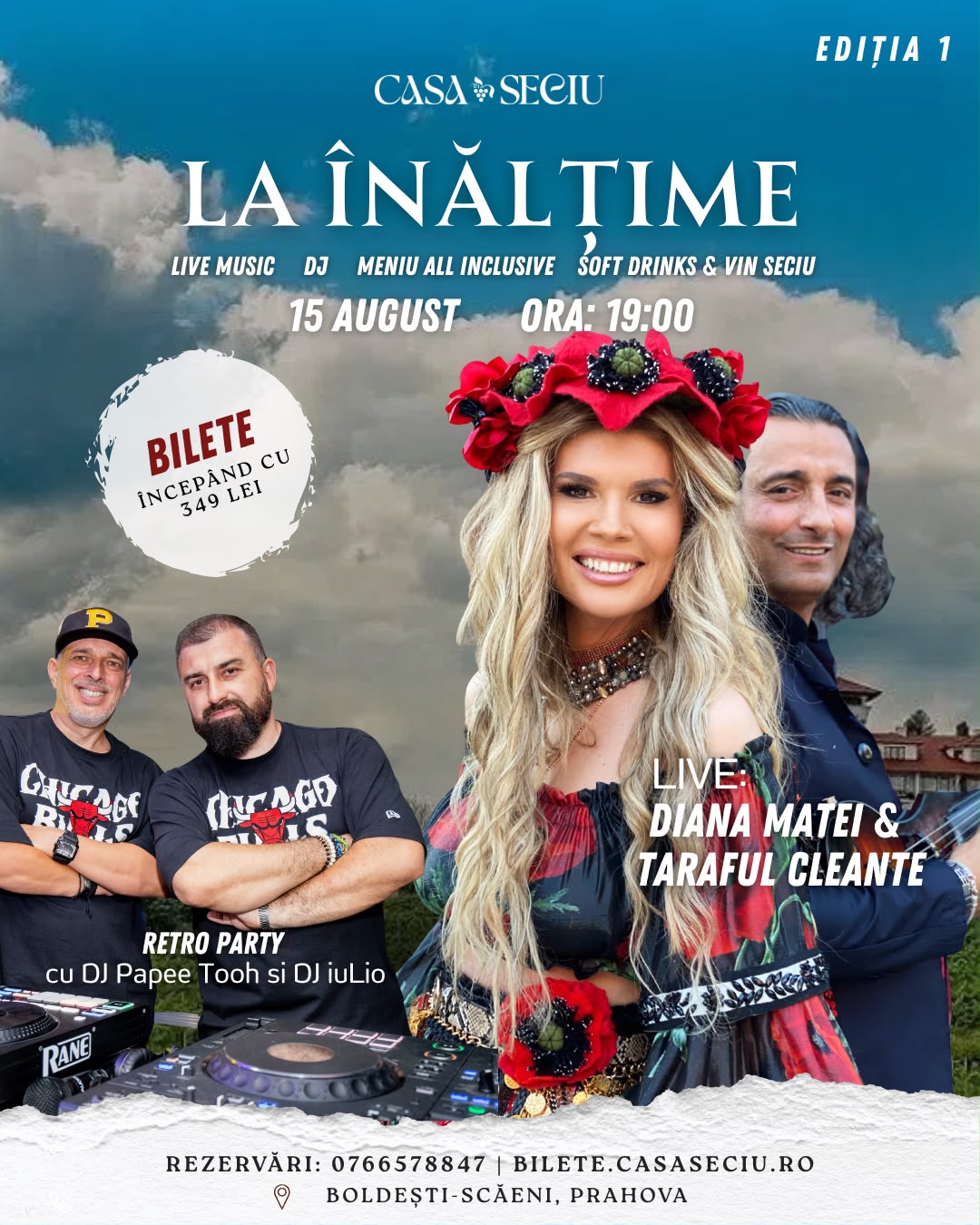 Afișul evenimentului La Înălțime · Ediția 1
